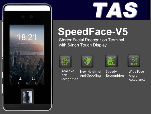 Facial Scanner / Reader - SpeedFace V5